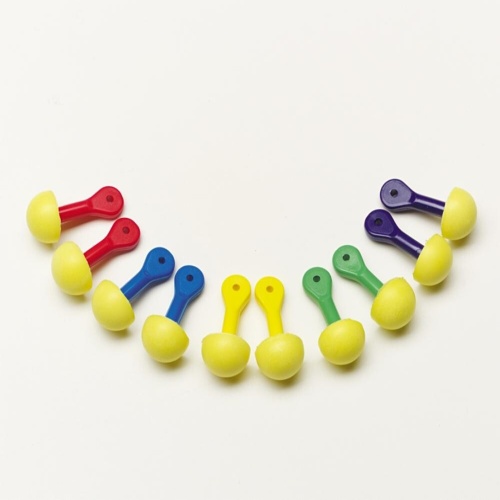 3M 7000002308 - 3M E-A-R™ EXPRESS™ Pod Plugs™ Earplugs 321-2200, Uncorded, Assorted Color Grips, Pillow Pack