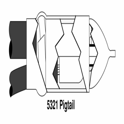 3M 7000006041 - 3M Motor Lead Pigtail Splice 5321, 5-8 kV, 8-4 AWG (feeder), 10-4 AWG,(motor lead)