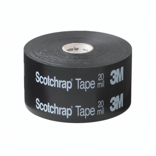 3M 7000006135 - 3M Scotchrap™ Vinyl Corrosion Protection Tape 51, 2 in x 100 ft, Unprinted, Black