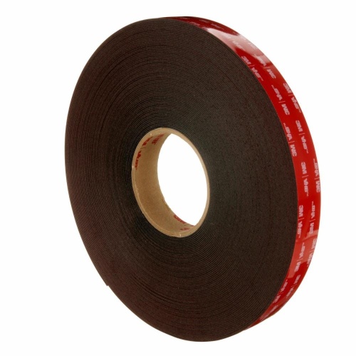 3M 7000017276 - 3M VHB™ Tape 5925, Black, 23 1/2 in x 36 yd, 25 mil