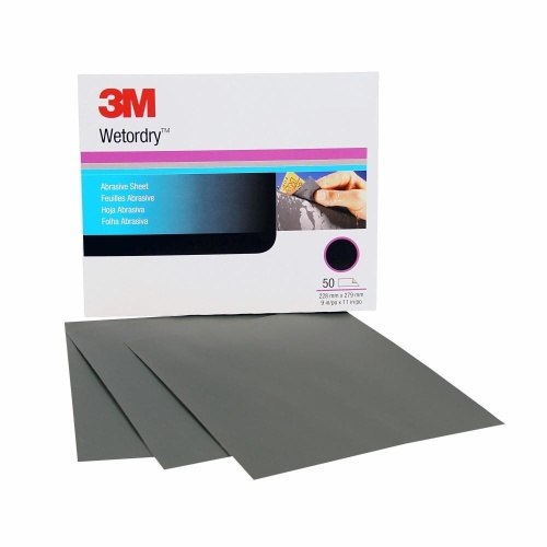 3M 7000028326 - 3M Wetordry™ Abrasive Sheet 213Q, 02038, P400, 9 in x 11 in
