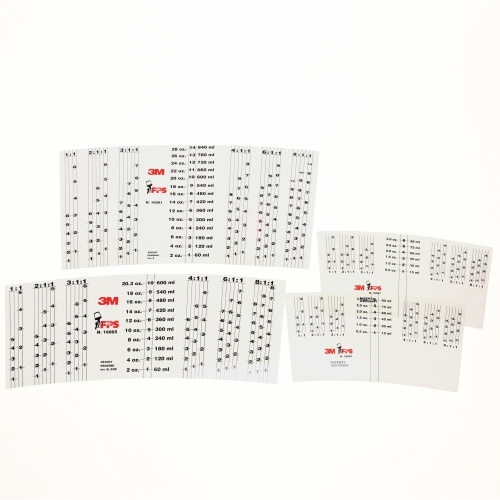 3M 7000028411 - 3M PPS™ Mix Ratio Inserts, 16091, Large (28 fl oz), 10 per pack