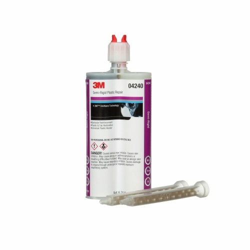 3M 7000045498 - 3M Semi-Rigid Plastic Repair, 34240, 47.3 mL Cartridge