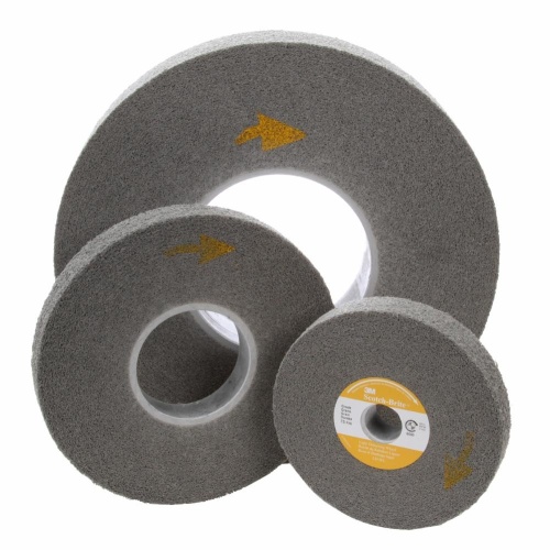 3M 7000046047 - 3M Scotch-Brite™ Light Deburring Wheel, LD-WL, 6S Fine, 12 in x 1 in x 5 in