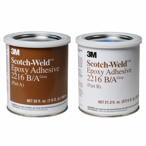 3M 7000046479 - 3M Scotch-Weld™ Epoxy Adhesive 2216, Translucent, Part B/A, 2 fl oz Tube