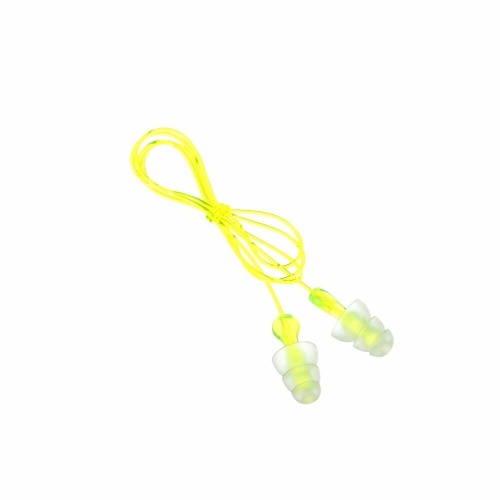 3M 7000052724 - 3M Tri-Flange™ Earplugs P3001, Cloth, Corded