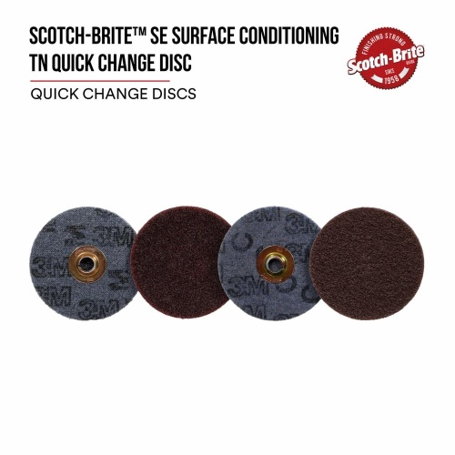 3M 7000120961 - 3M Scotch-Brite™ SE Surface Conditioning TN Quick Change Disc, SE-DN, A/O Coarse, 7 in