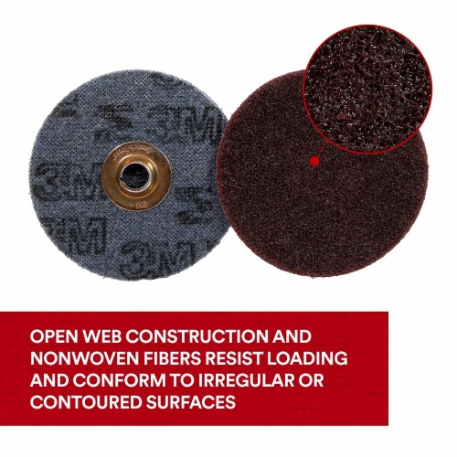 3M 7000120961 - 3M Scotch-Brite™ SE Surface Conditioning TN Quick Change Disc, SE-DN, A/O Coarse, 7 in