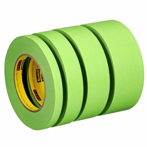 3M 7000123778 - 3M Scotch® Performance Masking Tape 233+ 26343, Green, 3 mm x 55 m