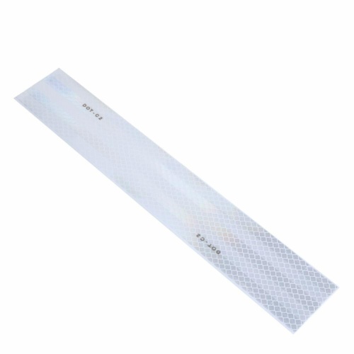 3M 7000129418 - 3M™ Diamond Grade™ Conspicuity Markings 983-10, White, DOT, 2 in x 12 in, 100/Pack, 6 Packs/Carton
