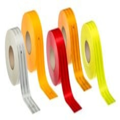 3M 7000142141 - 3M Diamond Grade™ Rail Car Markings 983-21, Fluorescent Yellow, FRA, Kiss-cut every 36 in, 4 in x 50 yd