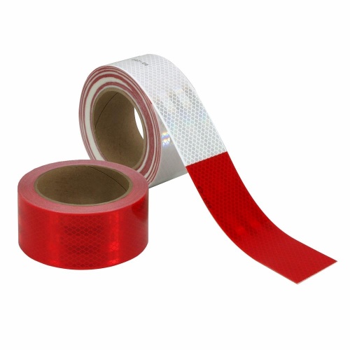 3M 7000148621 - 3M Diamond Grade™ Conspicuity Markings 983-72NL, Red, 4 in x 50 yd