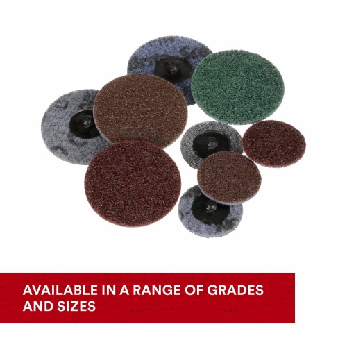 3M 7010299291 - 3M Scotch-Brite™ Roloc™ SE Surface Conditioning Disc, SE-DM, A/O Medium, TSM, 2 in