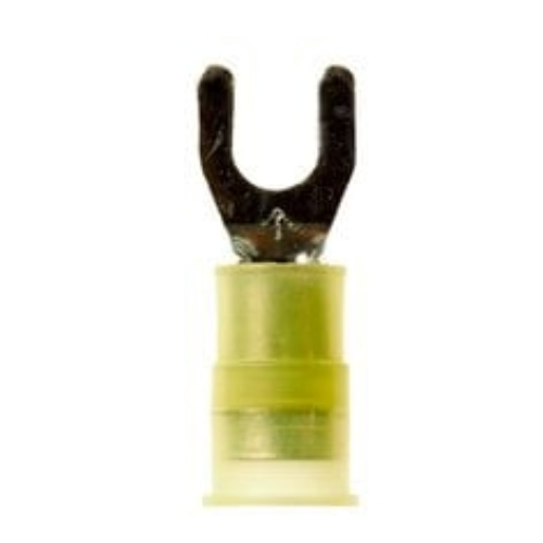 3M 7010304187 - Scotchlok™ Fork Nylon Insulated, 50/bottle, MNG10-10FX, wider-tongue,design for use on free-standing studs