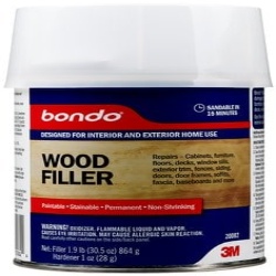 3M Bondo® Wood Filler, 20082, 1 Quart - 7010309230