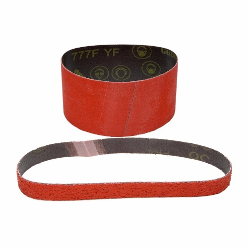 3M 7010309383 - 3M Cloth Belt 777F, 80 YF-weight, 3/4 in x 24 in, Fabri-lok, Single-flex