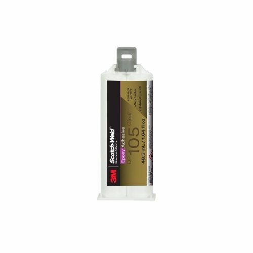 3M 7010309884 - 3M Scotch-Weld™ Epoxy Adhesive DP105, Clear, 200 mL Duo-Pak