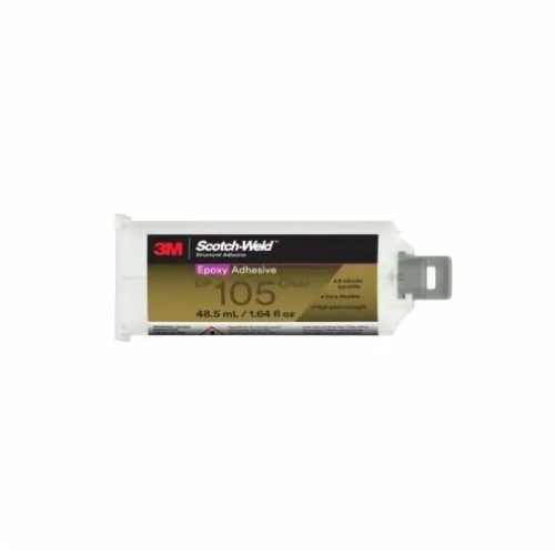 3M 7010309884 - 3M Scotch-Weld™ Epoxy Adhesive DP105, Clear, 200 mL Duo-Pak