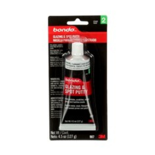 3M 7010328117 - 3M Bondo® Glazing & Spot Putty, 00907, 4.5 oz