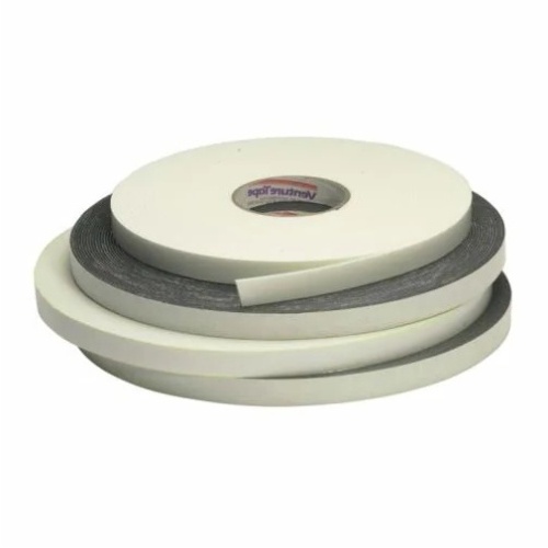 3M 7010379974 - 3M Venture Tape™ Single Sided Polyethylene Foam Glazing Tape VS7316B, Black, 1/2 in x 50 ft, 187 mil