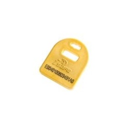 3M Connected Safety ID Mechanical Mount HF RFID Tag CSID-HANG, 9505842, Yellow, 25/Pack - 7010386370