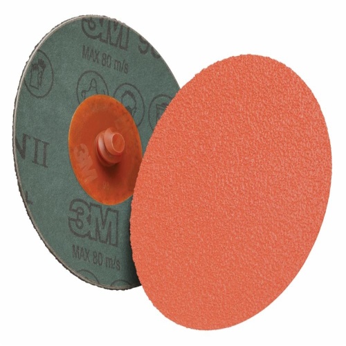 3M 7010532689 - 3M Cubitron™ II Roloc™ Fibre Disc 987C, 60+, TR, 1-1/2 in, Die R150S