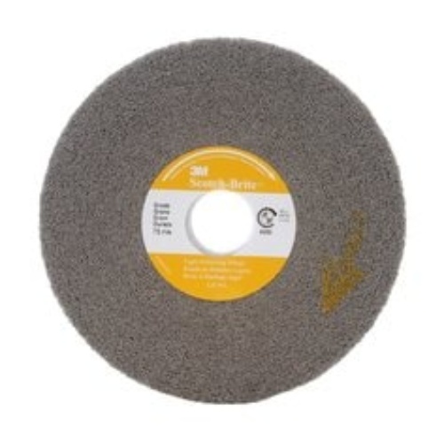 3M 7010534370 - Scotch-Brite™ Light Deburring Wheel, LD-WL, 8S Fine, 12 in x 1/2 in x 5, in