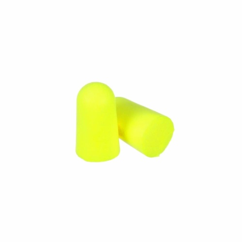 3M 7100006342 - 3M E-A-Rsoft™ Yellow Neons™ Earplugs 311-1251, Corded, Poly Bag, Large Size