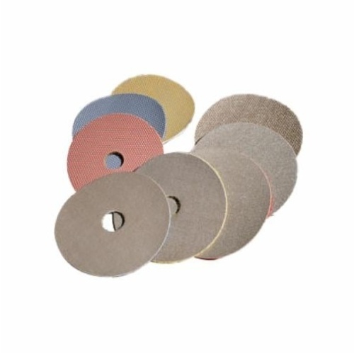 3M 7100027049 - 3M Flexible Diamond QRS Cloth Disc 6002J, M20, Pattern 18, White, 1 in x NH, Die 100N