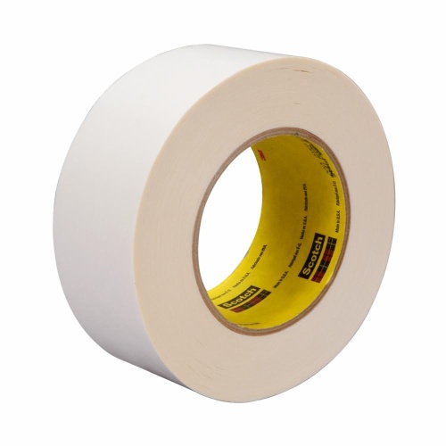 3M 7100028163 - 3M Repulpable Heavy Duty Double Coated Tape R3287, White, 24 mm x 165,m, 5 mil