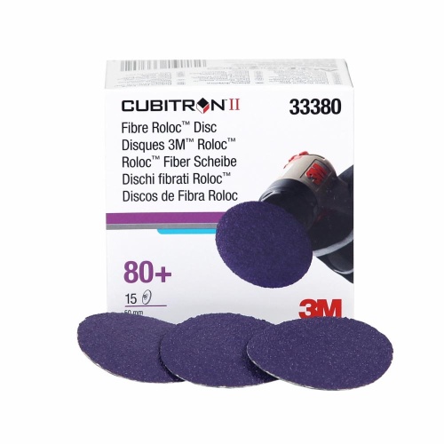 3M 7100033187 - 3M Cubitron™ II Roloc™ Fibre Disc 786C, 33377, 2 in (50 mm), 36+