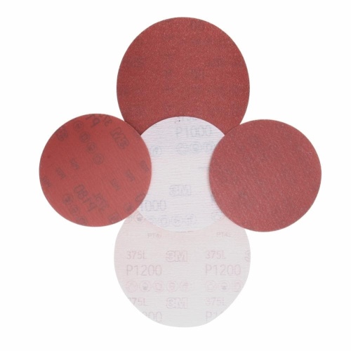 3M 7100060401 - 3M Hookit™ Film Disc 375L, P800, 3 in x NH, D/F 3HL, Die 300BE