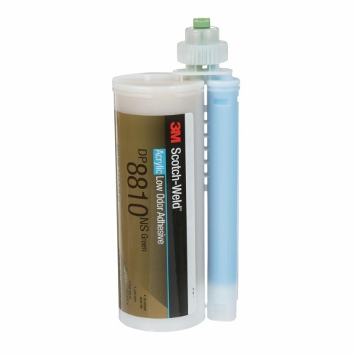 3M 7100075409 - 3M Scotch-Weld™ Low Odor Acrylic Adhesive DP8810NS, Green, 490 mL Duo-Pak
