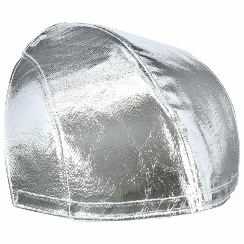 3M 7100082486 - 3M Elevated Temperature Aluminum Front Helmet Cover, FC1-AL, Silver