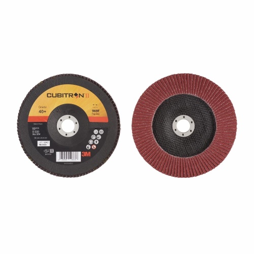 3M 7100104990 - 3M Cubitron™ II Flap Disc 969F, 80+, T29, 4-1/2 in x 7/8 in