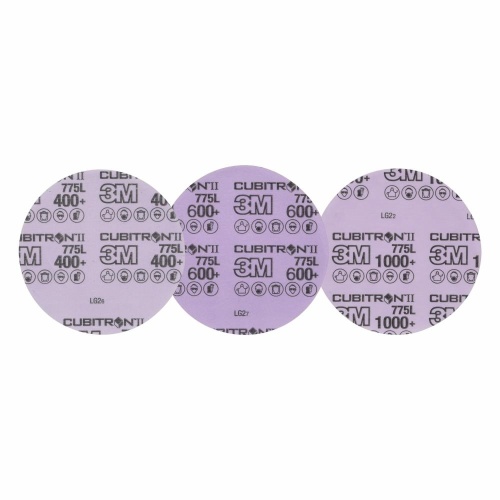 3M 7100106762 - 3M Cubitron™ II Hookit™ Film Disc 775L, 150+, 3 in x NH, Die 300V