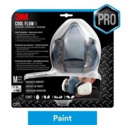 3M Professional Paint Respirator 7512PA1-A-PS, Medium, 1/pk, 4 pks/cs - 7100110939