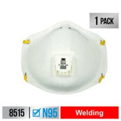 3M 7100117588 - 3M Welding Valved Respirator 8515HA1-A-PS 1 ea/pk, 12 pks/cs