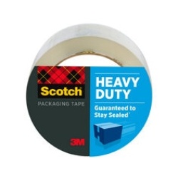 Scotch® Heavy Duty Shipping Packaging Tape 3850, 1.88 in x 54.6 yd (48 mm x  50 m)