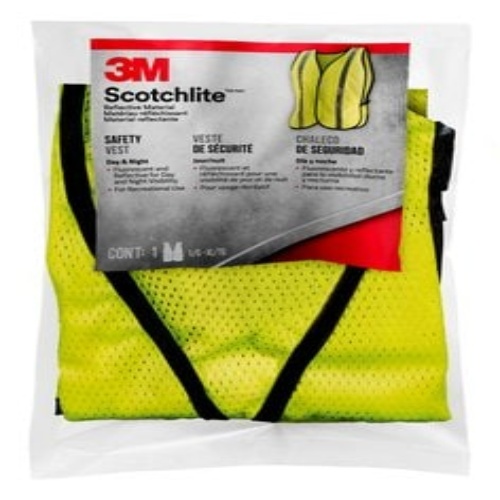 3M 7100160504 - 3M Scotchlite™ Reflective Material Day/Night Safety Vest, 94601H1-DC