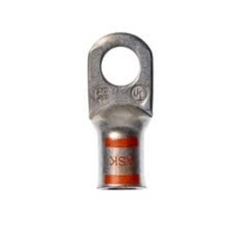 3M 7100165435 - Scotchlok™ Large Gauge Ring Tongue, Copper Non-Insulated Seamless,MC3/0-38RX, Stud Size 3/8