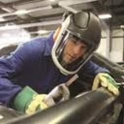 3M 7100168650 - 3M Versaflo™ RespM-Series Helmet Assemb Leather Shroud, Flame Resist Hlmt Cvr & Speedglas™ Weld Shield M-409SG, No ADF