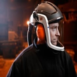 3M 7100168650 - 3M Versaflo™ RespM-Series Helmet Assemb Leather Shroud, Flame Resist Hlmt Cvr & Speedglas™ Weld Shield M-409SG, No ADF