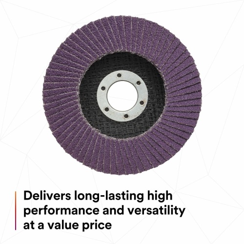 3M 7100178089 - 3M Flap Disc 769F, 120+, T29, 7 in x 7/8 in