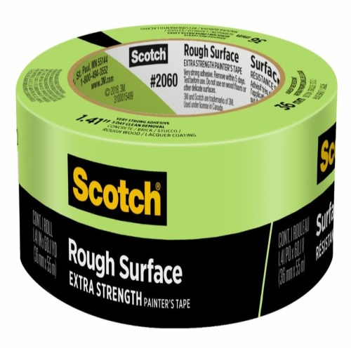 3M 7100185332 - 3M Scotch® Rough Surface Painter's Tape 2060-36AP, 1.41 in x 60.1 yd (36mm,x 55m)