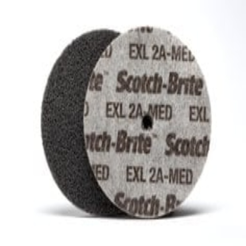3M 7100188540 - Scotch-Brite™ EXL Unitized Wheel, 6 in x 3/20 in x 1 in, 2A MED, 4, ea/Case