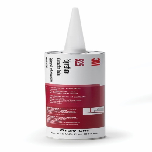3M 7100198003 - 3M Polyurethane Construction Sealant 525, Gray, 600 mL Sausage Pack