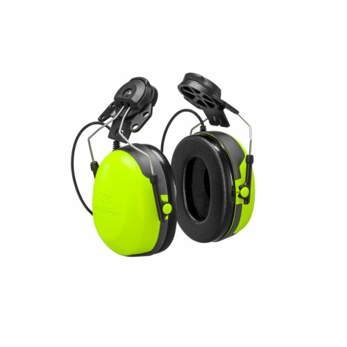 3M 7100203302 - 3M PELTOR™ CH-3 Listen Only Hearing Protector HT52P3E-112, Hard Hat Attached