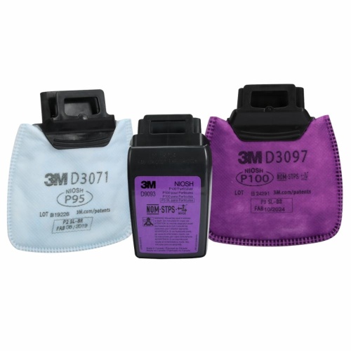 3M 7100213424 - 3M Secure Click™ Particulate Cartridge P95/Hydrogen Fluoride w/ Nuisance Acid Gas Relief D3076HF
