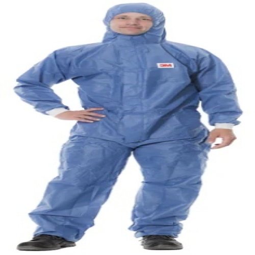 3M 7100214328 - 3M Protective Coverall 4530 Blue & White Type 5/6 Size Small 20/case